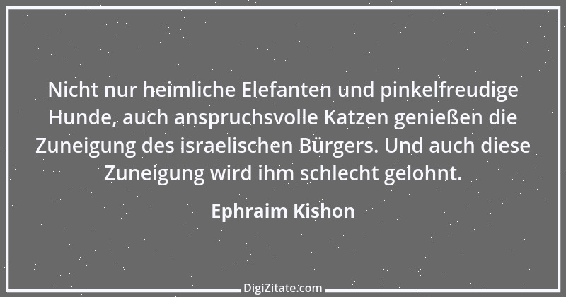 Zitat von Ephraim Kishon 10