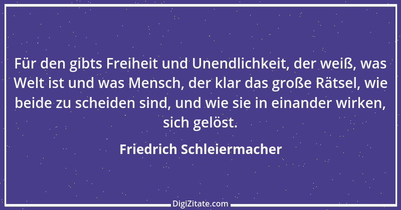 Zitat von Friedrich Schleiermacher 134