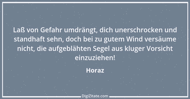 Zitat von Horaz 192