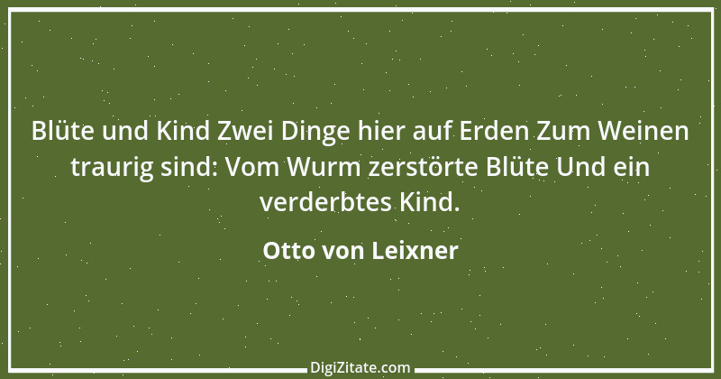 Zitat von Otto von Leixner 85