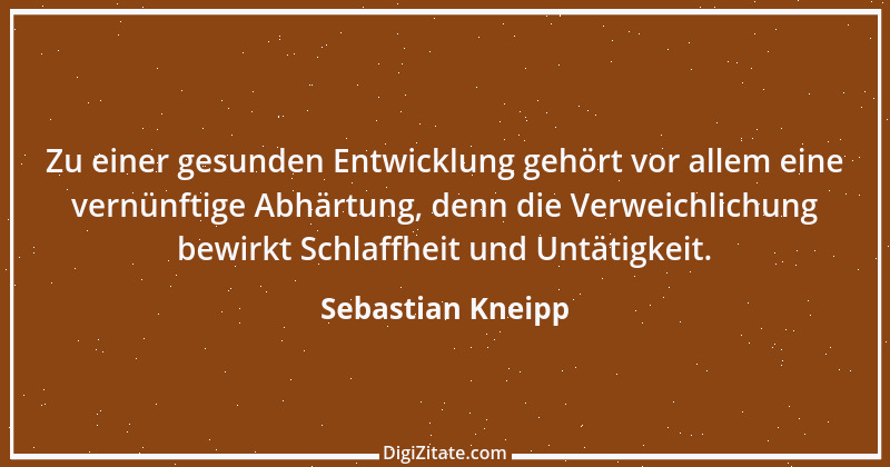 Zitat von Sebastian Kneipp 14