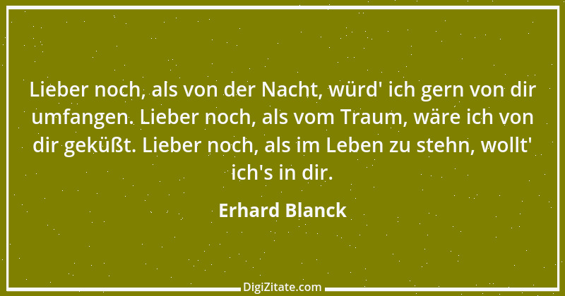 Zitat von Erhard Blanck 1881