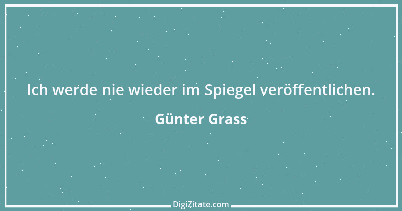 Zitat von Günter Grass 5