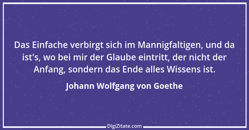 Zitat von Johann Wolfgang von Goethe 1326