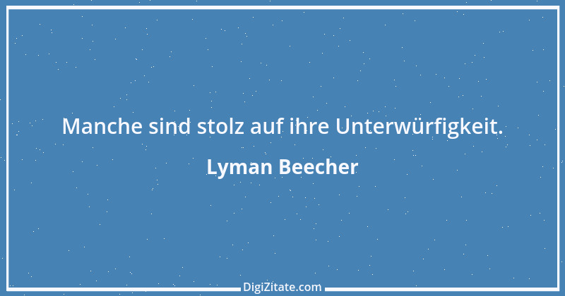 Zitat von Lyman Beecher 1