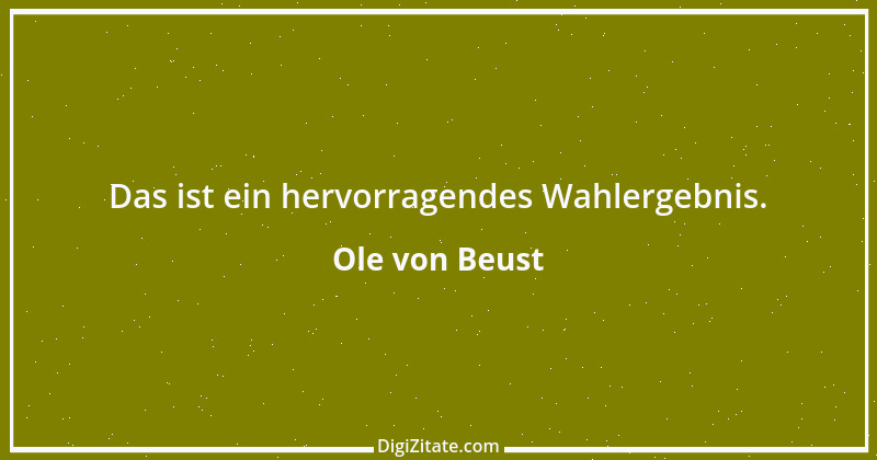 Zitat von Ole von Beust 1