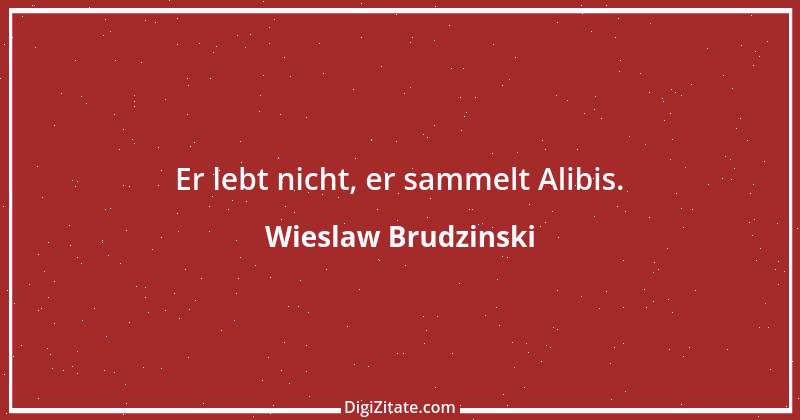 Zitat von Wieslaw Brudzinski 119