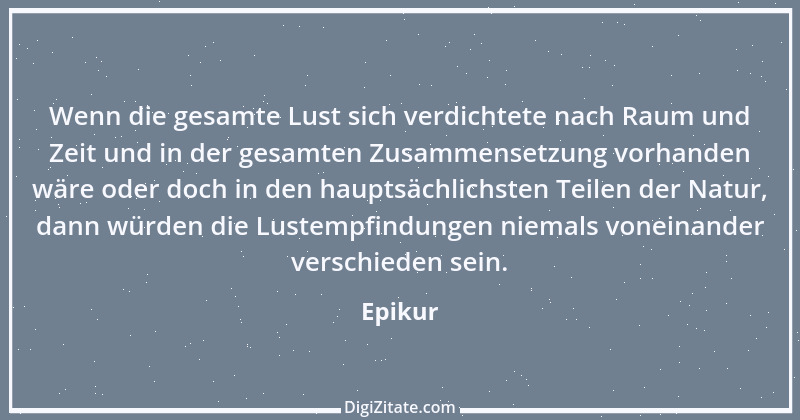 Zitat von Epikur 274