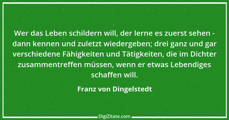 Zitat von Franz von Dingelstedt 8