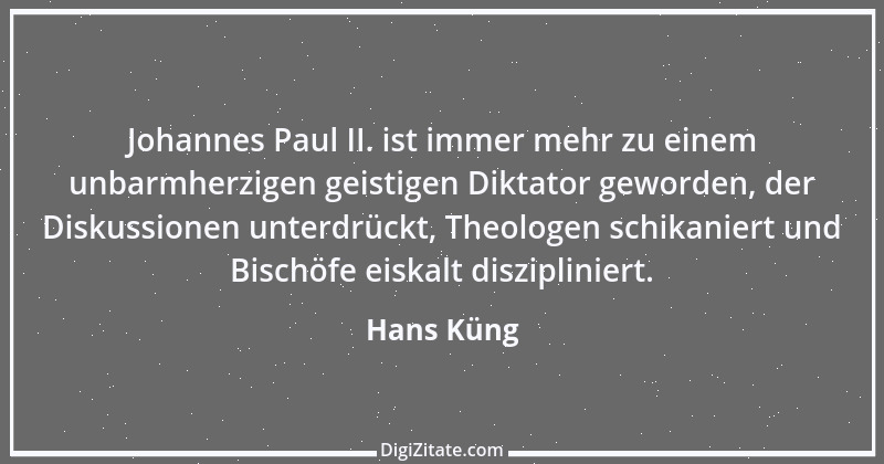 Zitat von Hans Küng 10