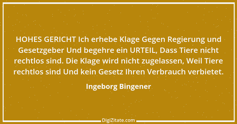 Zitat von Ingeborg Bingener 1