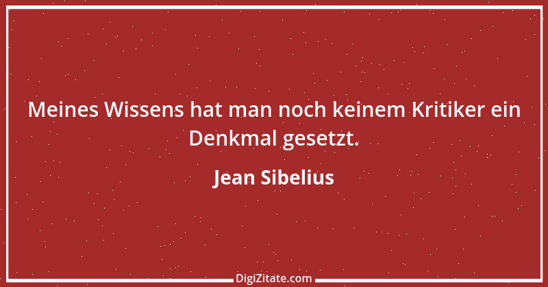 Zitat von Jean Sibelius 2