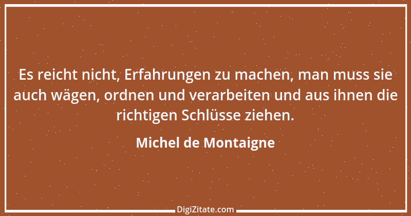 Zitat von Michel de Montaigne 15