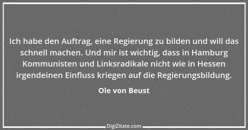 Zitat von Ole von Beust 2