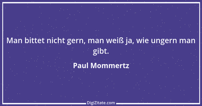 Zitat von Paul Mommertz 49