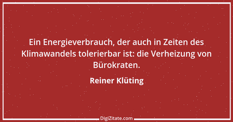 Zitat von Reiner Klüting 107