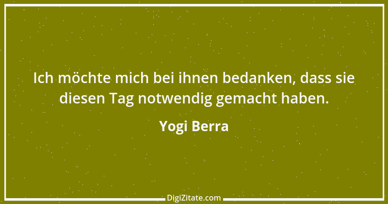 Zitat von Yogi Berra 4