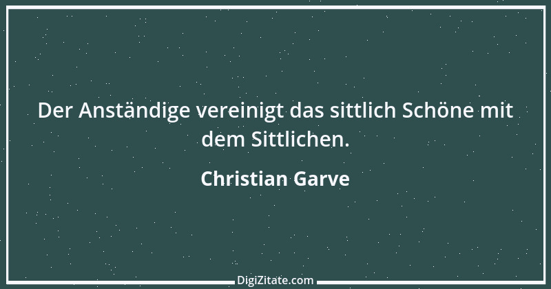 Zitat von Christian Garve 20