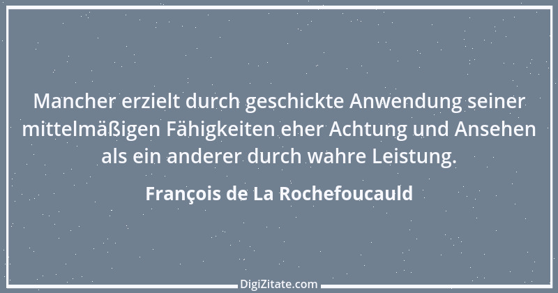 Zitat von François de La Rochefoucauld 241