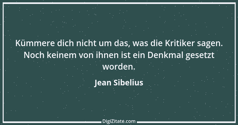 Zitat von Jean Sibelius 3