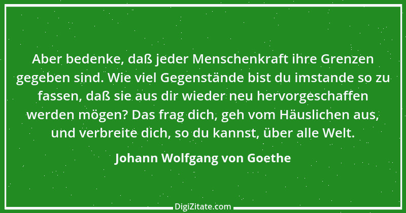 Zitat von Johann Wolfgang von Goethe 328