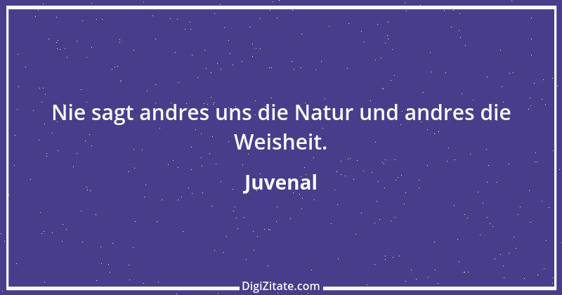 Zitat von Juvenal 1