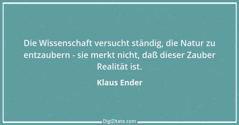 Zitat von Klaus Ender 1