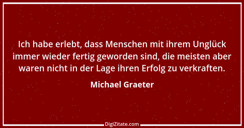 Zitat von Michael Graeter 1