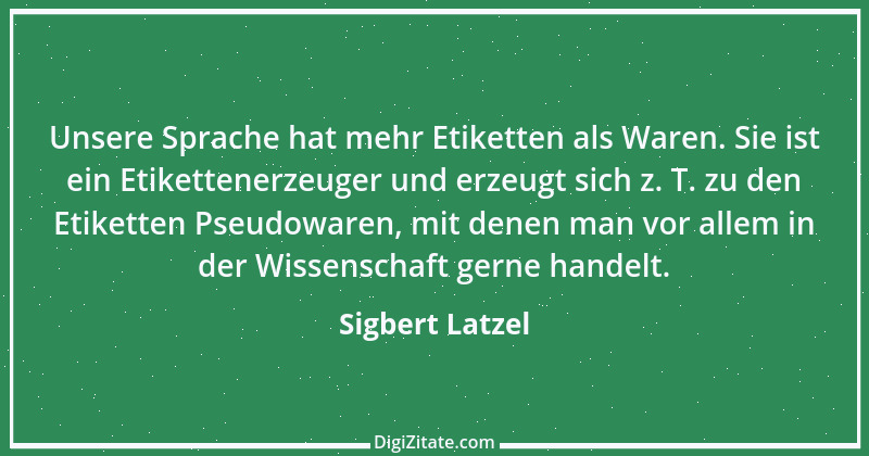 Zitat von Sigbert Latzel 237