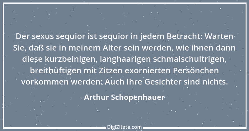 Zitat von Arthur Schopenhauer 195