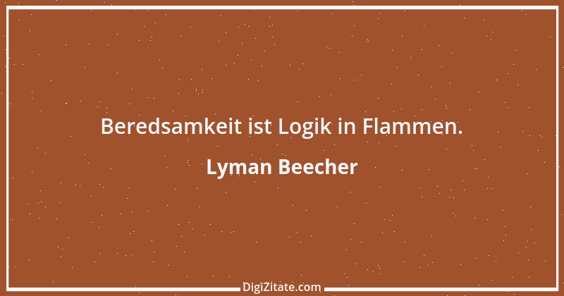 Zitat von Lyman Beecher 4