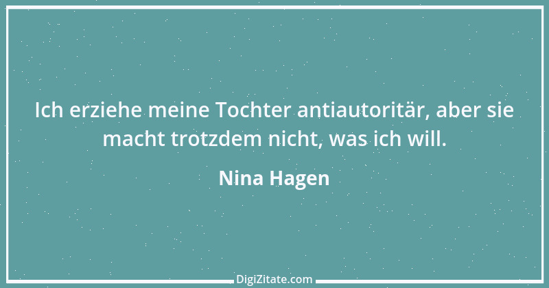 Zitat von Nina Hagen 1