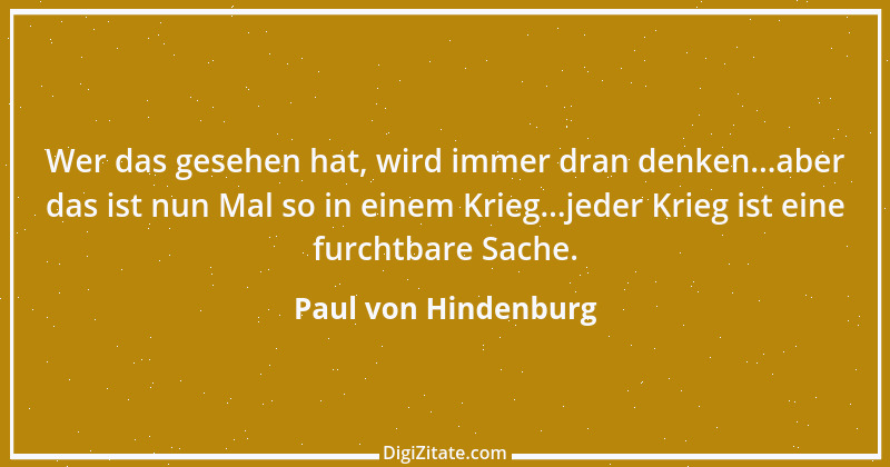 Zitat von Paul von Hindenburg 7