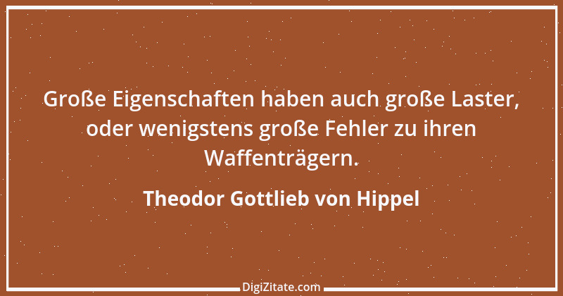 Zitat von Theodor Gottlieb von Hippel 124