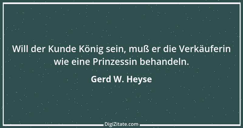 Zitat von Gerd W. Heyse 438