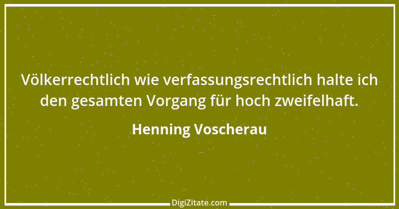 Zitat von Henning Voscherau 2