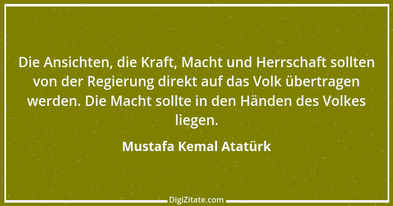 Zitat von Mustafa Kemal Atatürk 16