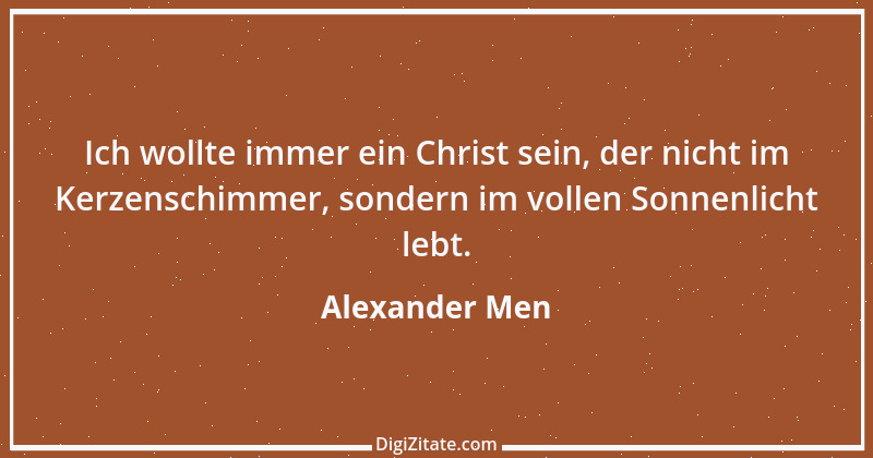 Zitat von Alexander Men 2