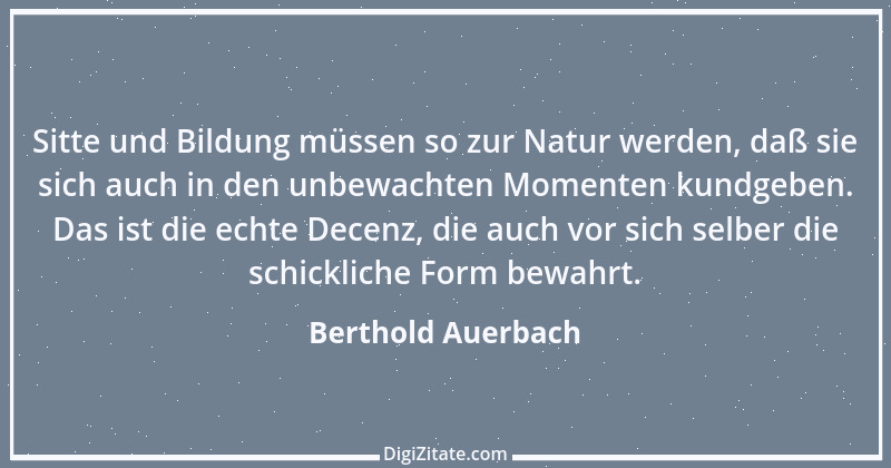 Zitat von Berthold Auerbach 176