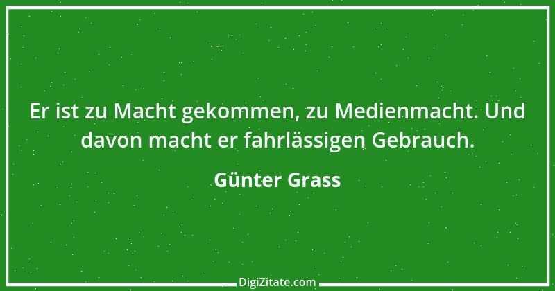 Zitat von Günter Grass 10