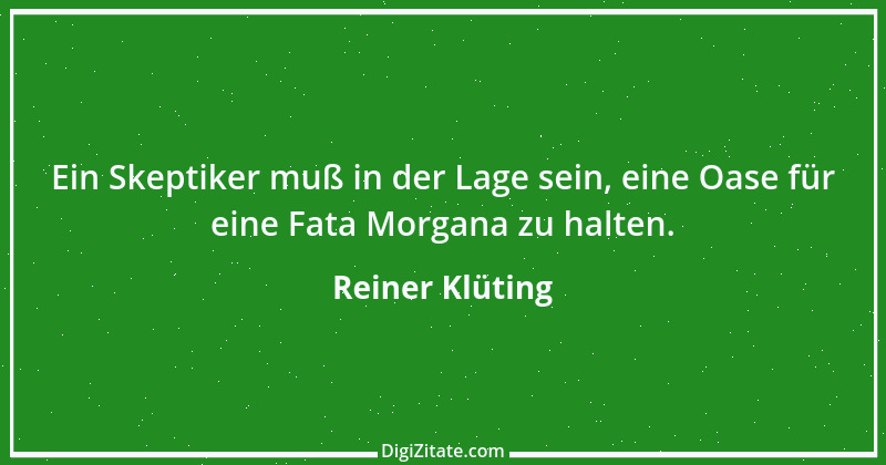 Zitat von Reiner Klüting 111