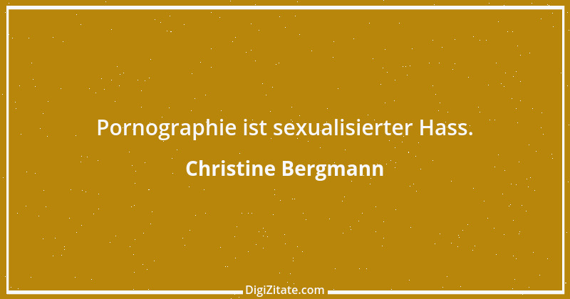 Zitat von Christine Bergmann 2