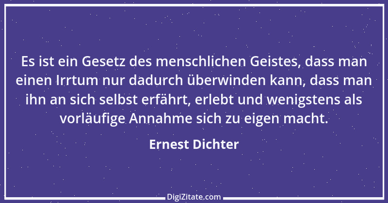 Zitat von Ernest Dichter 7