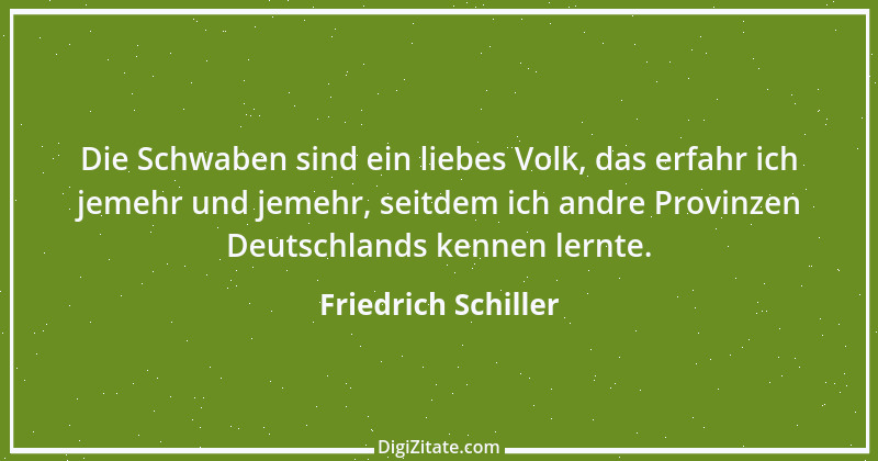 Zitat von Friedrich Schiller 1849