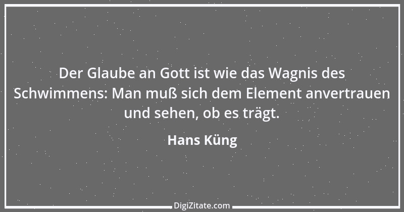 Zitat von Hans Küng 15