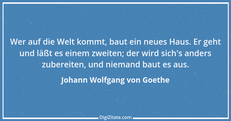 Zitat von Johann Wolfgang von Goethe 2332