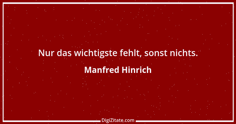 Zitat von Manfred Hinrich 2506