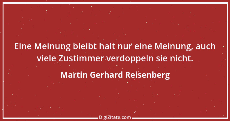 Zitat von Martin Gerhard Reisenberg 647