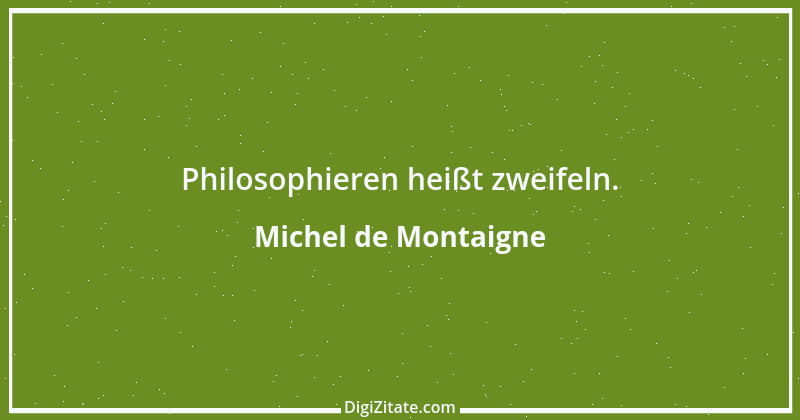 Zitat von Michel de Montaigne 20