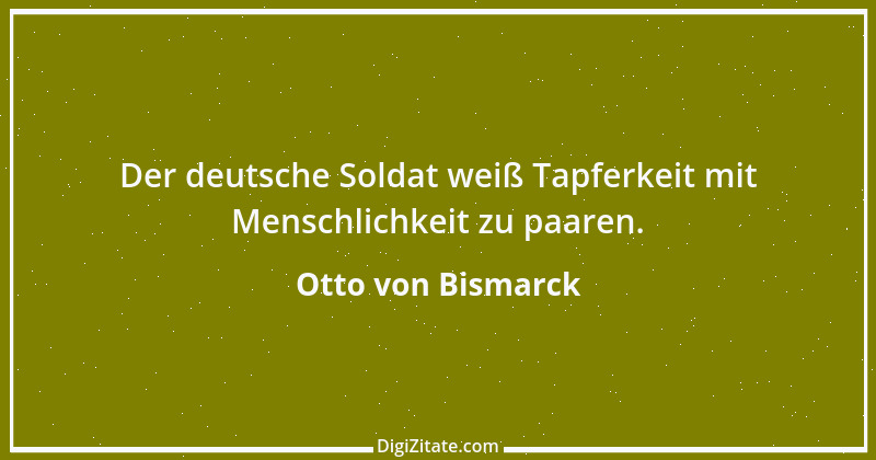 Zitat von Otto von Bismarck 30